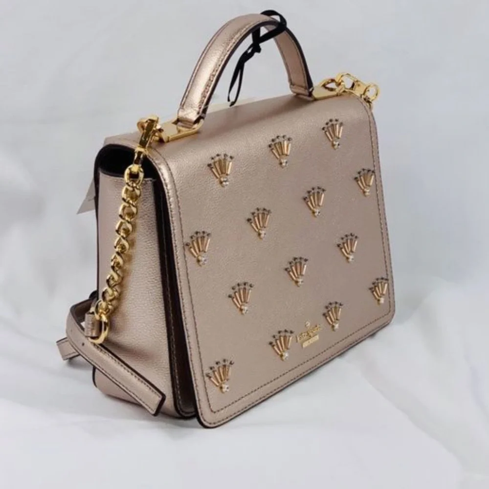 Kate Spade ♠️ Patterson embellished med Maisie satchel - Picture 1 of 5